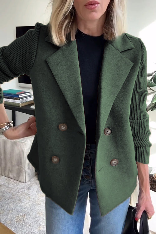 Allison - Eleganter Strickblazer
