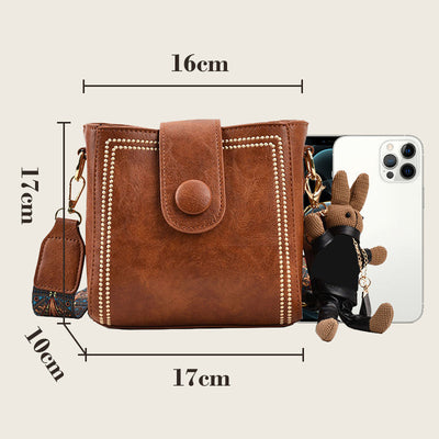 Jodi - Vintage Tasche mit Verstellbarem Schulterriemen