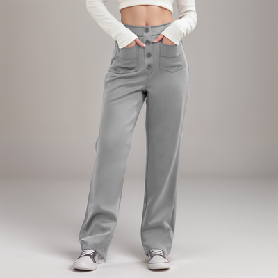 Saundra - Trendy Hohe Taille Sculpt Hose | 1+1 Gratis