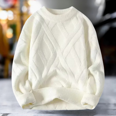 Nakul – Rundhals Gestrickt Pullover