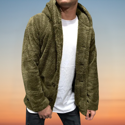 Lars – Plüsch Wintermantel