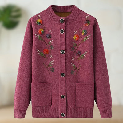 Karyn - Gestrickte Strickjacke