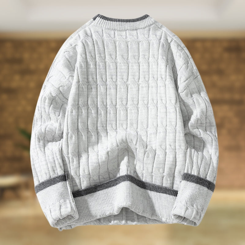 Errol - Lässig Patchwork Pullover