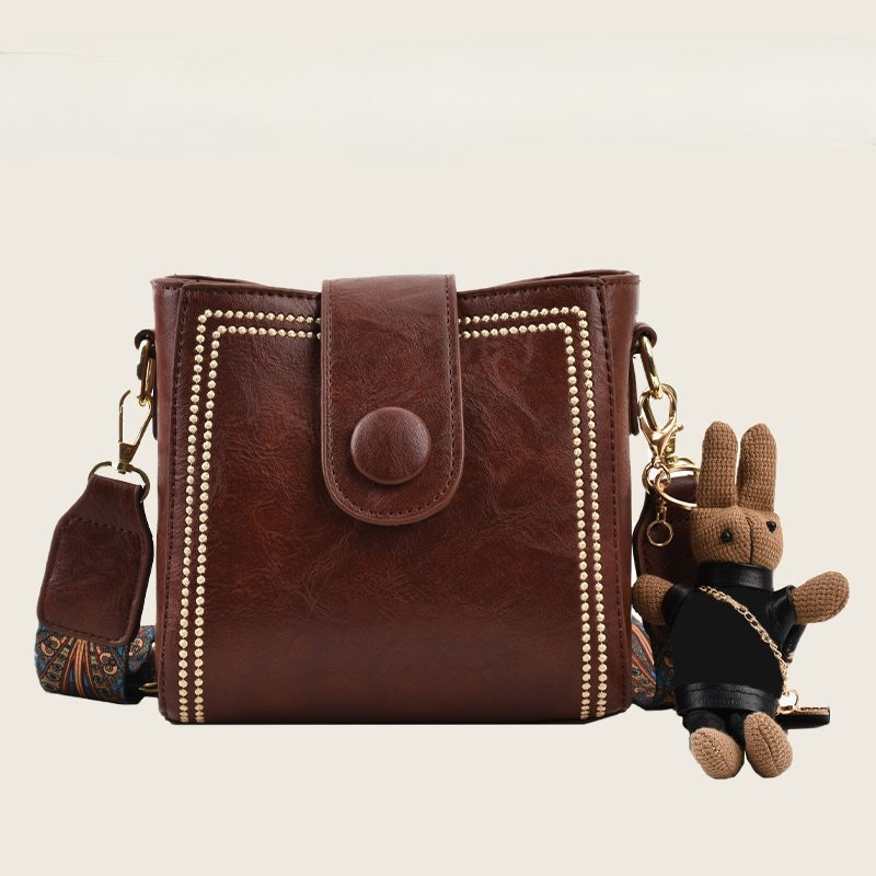 Jodi - Vintage Tasche mit Verstellbarem Schulterriemen