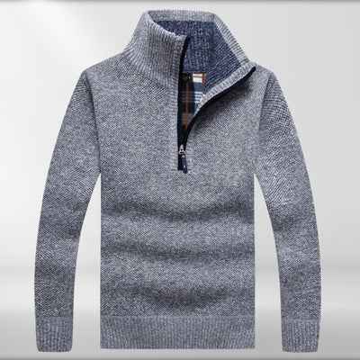 Lewis - Vlies Dicker Halb Reißverschluss Pullover