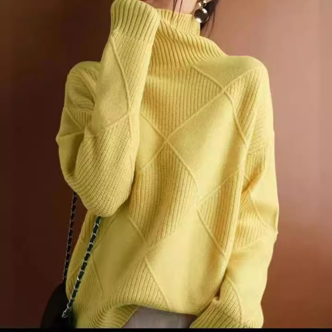 Rozalia - Rollkragen Pullover
