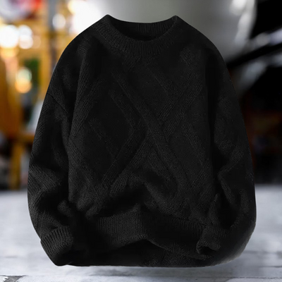 Nakul – Rundhals Gestrickt Pullover