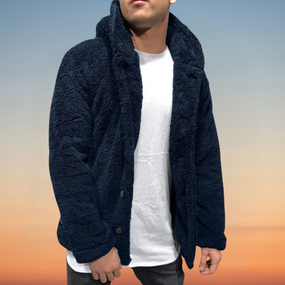 Lars – Plüsch Wintermantel