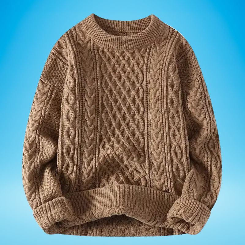 Xennon - Rund Nacken Eingedickt Pullover