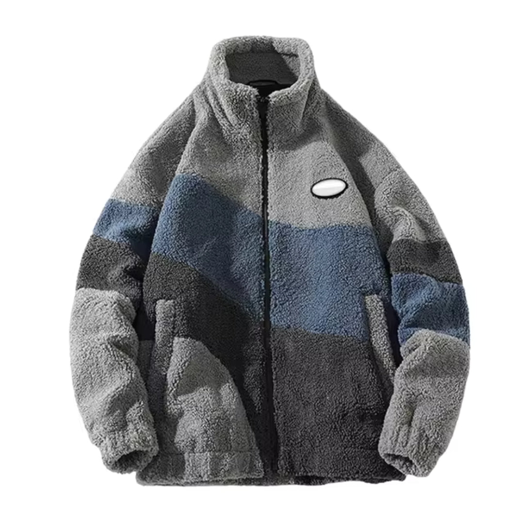 Herren Klassische Fleecejacke | Stehkragen