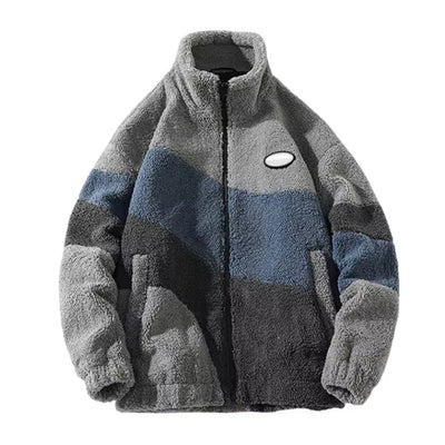 Herren Klassische Fleecejacke | Stehkragen