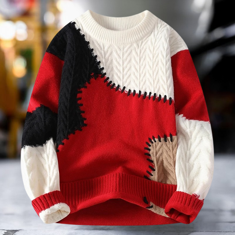 Kresten – Dicker Warmer Wollpullover