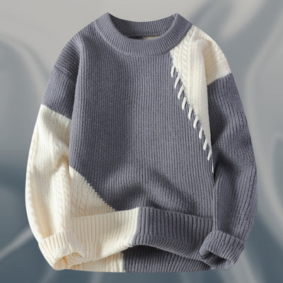 Elton - Streifen Muster Pullover