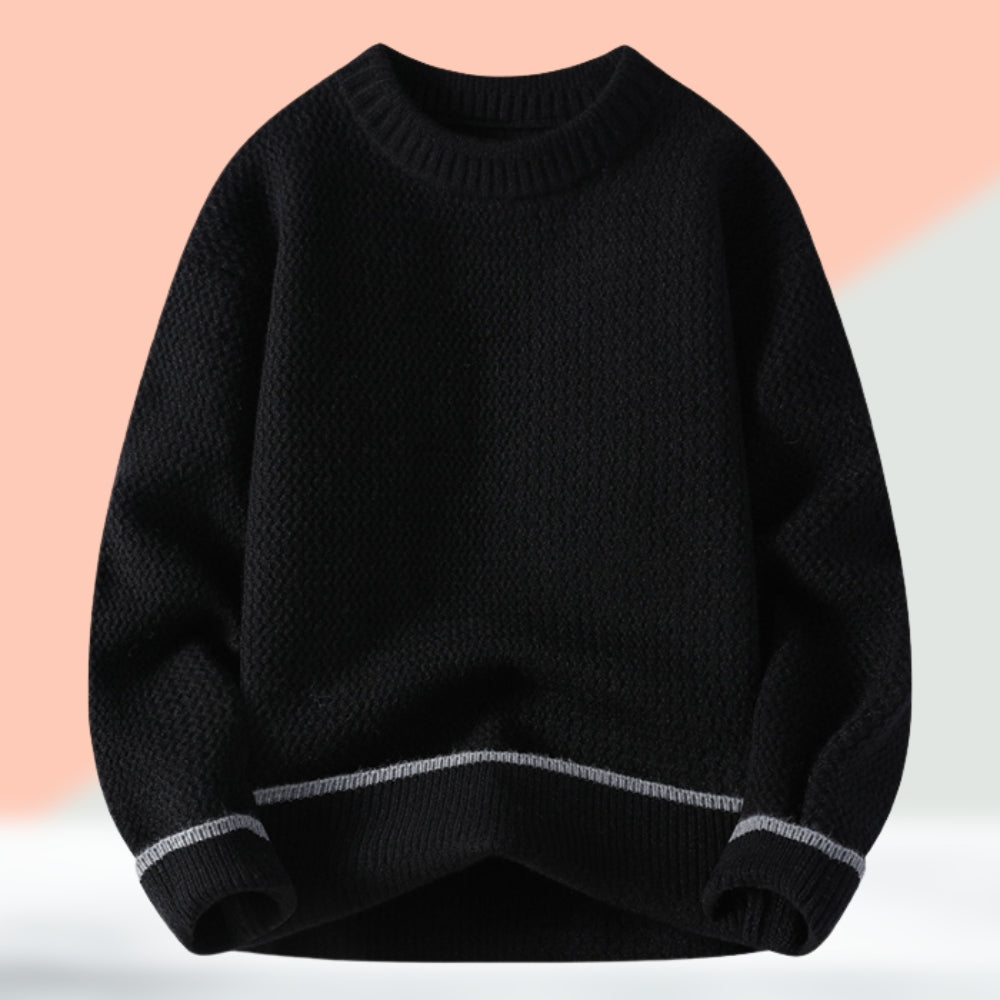 Brendon - Dickes Gestrickt Pullover