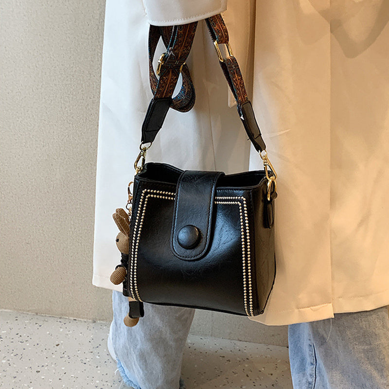 Jodi - Vintage Tasche mit Verstellbarem Schulterriemen