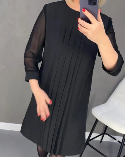 Teona – Elegantes Falten Kleid