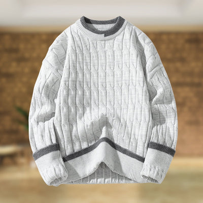 Errol - Lässig Patchwork Pullover