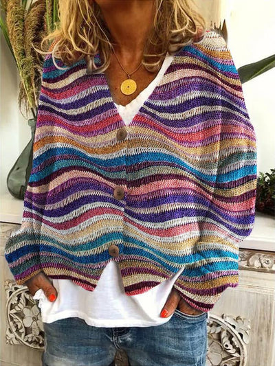 Martha - Elegante und bequeme Damenwesten mit weichem Druck