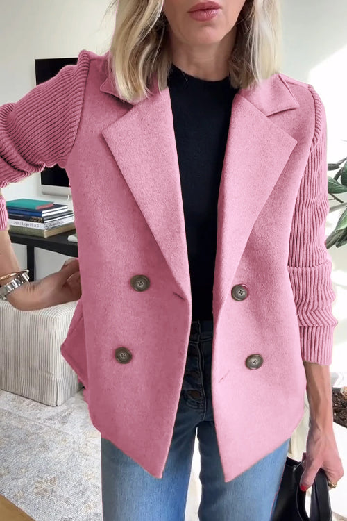 Allison - Eleganter Strickblazer