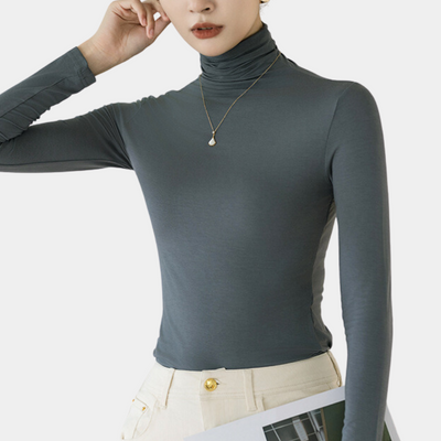 KAHNAY - Stylisches Rollkragenshirt für Frauen