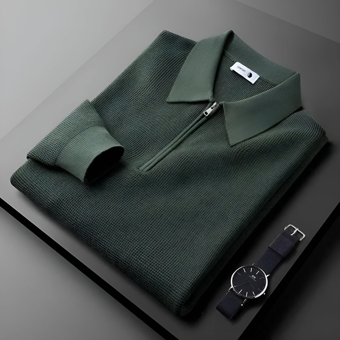 Navid – Premium Gestricktes Polohemd