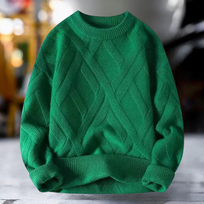 Nakul – Rundhals Gestrickt Pullover