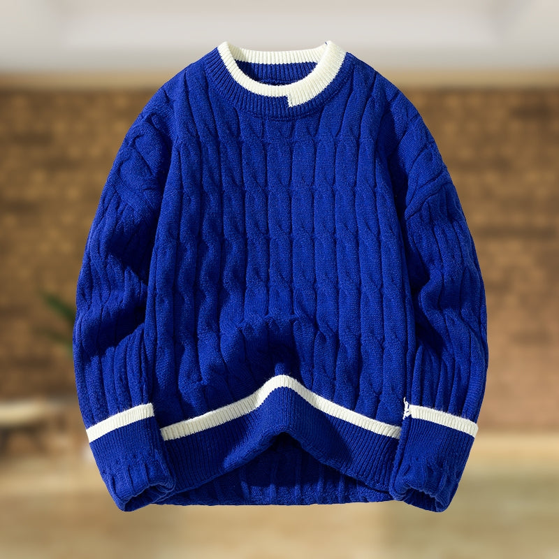 Errol - Lässig Patchwork Pullover