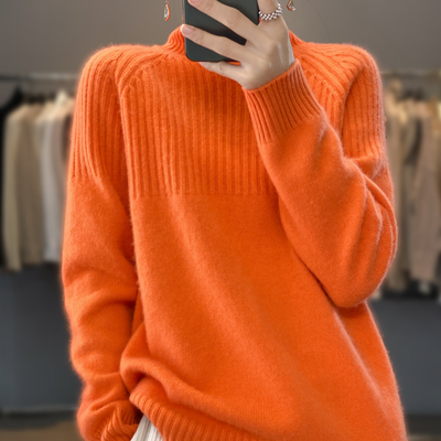 Savera - Rollkragen Pullover Aus Wolle