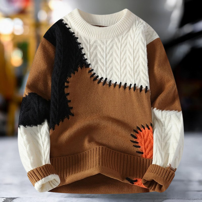 Kresten – Dicker Warmer Wollpullover