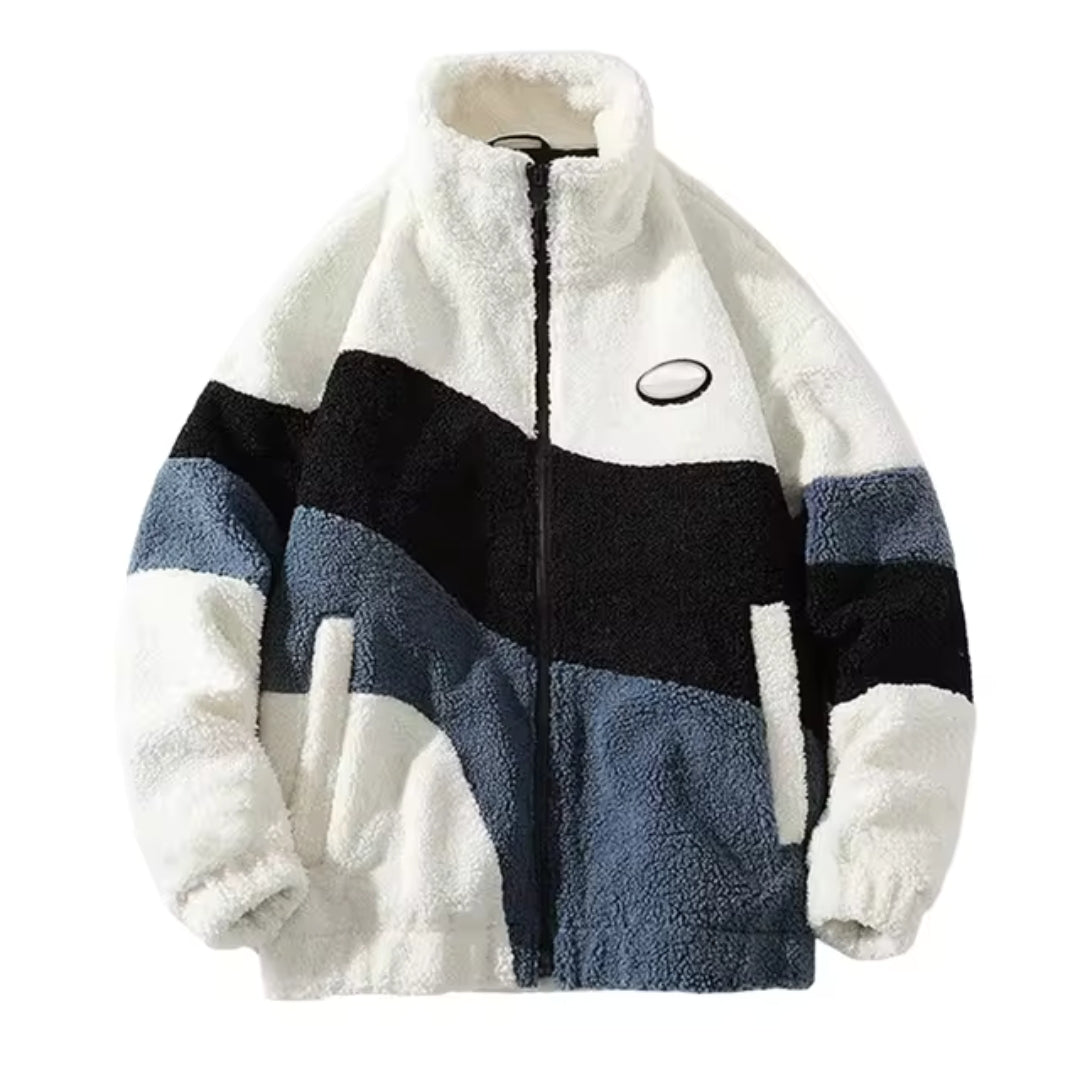 Herren Klassische Fleecejacke | Stehkragen