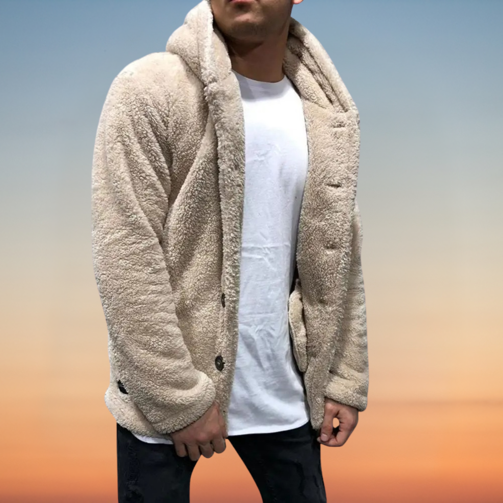 Lars – Plüsch Wintermantel