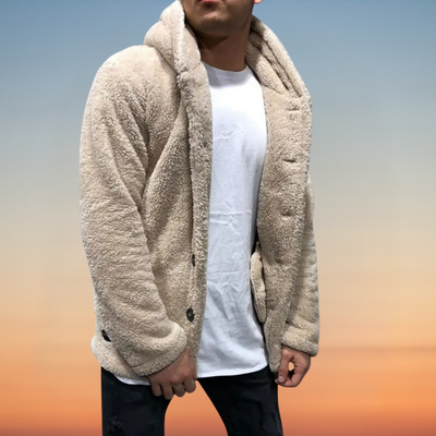 Lars – Plüsch Wintermantel