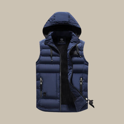Anthony - Elegante und kuschelige Herren-Kapuzenjacke