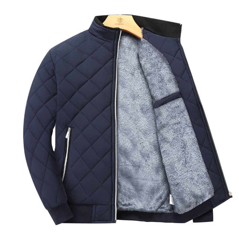 Fleecejacke Herren | Stehkragen Mit Reißverschluss