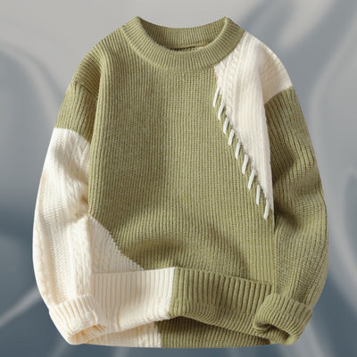 Elton - Streifen Muster Pullover