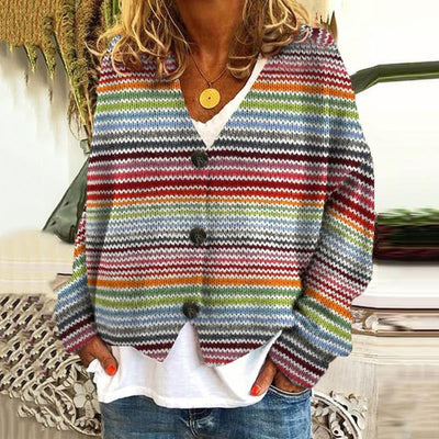 Martha - Elegante und bequeme Damenwesten mit weichem Druck