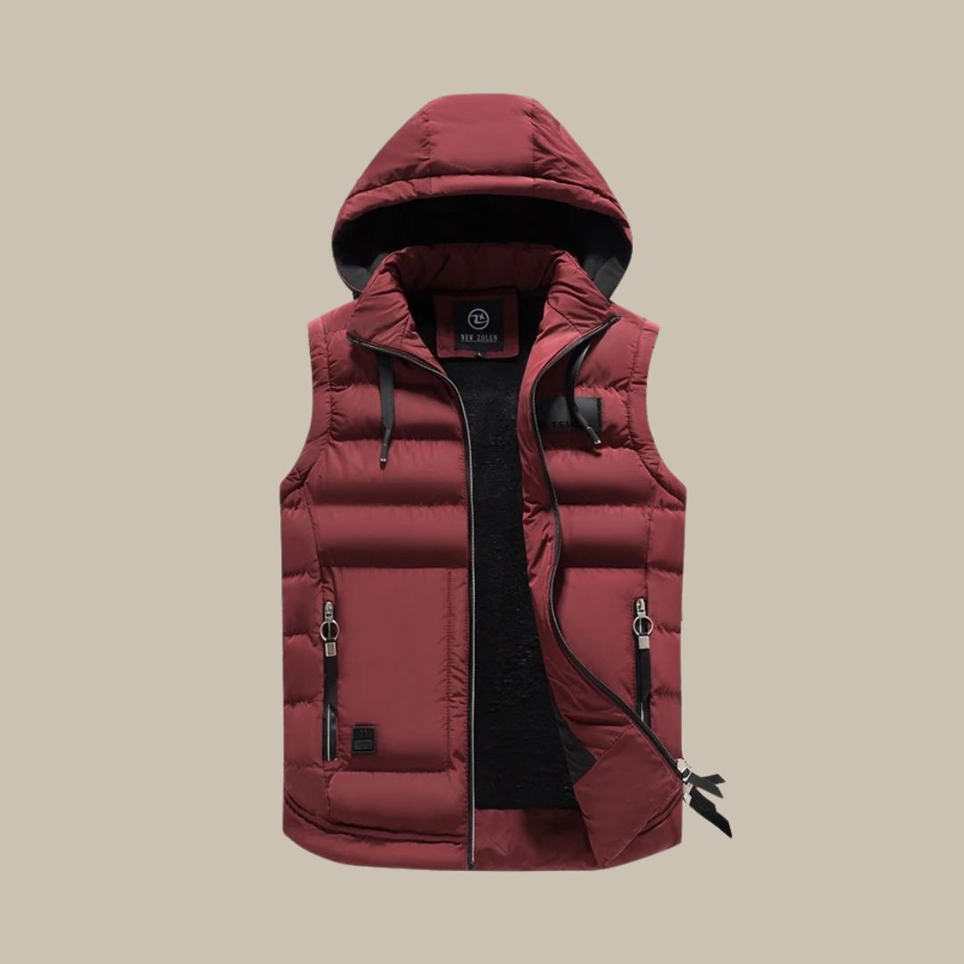Anthony - Elegante und kuschelige Herren-Kapuzenjacke