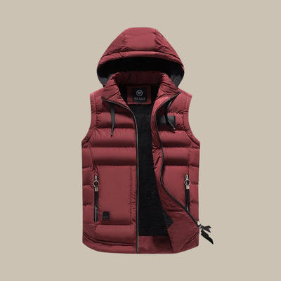 Anthony - Elegante und kuschelige Herren-Kapuzenjacke