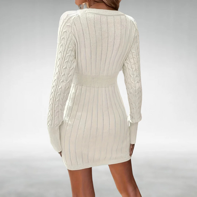 Emanuela – Gestricktes Winterkleid