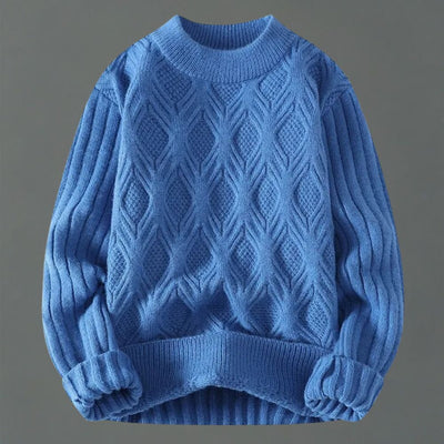 Zinedine – Gestreifter Lngärmliger Strickpullover