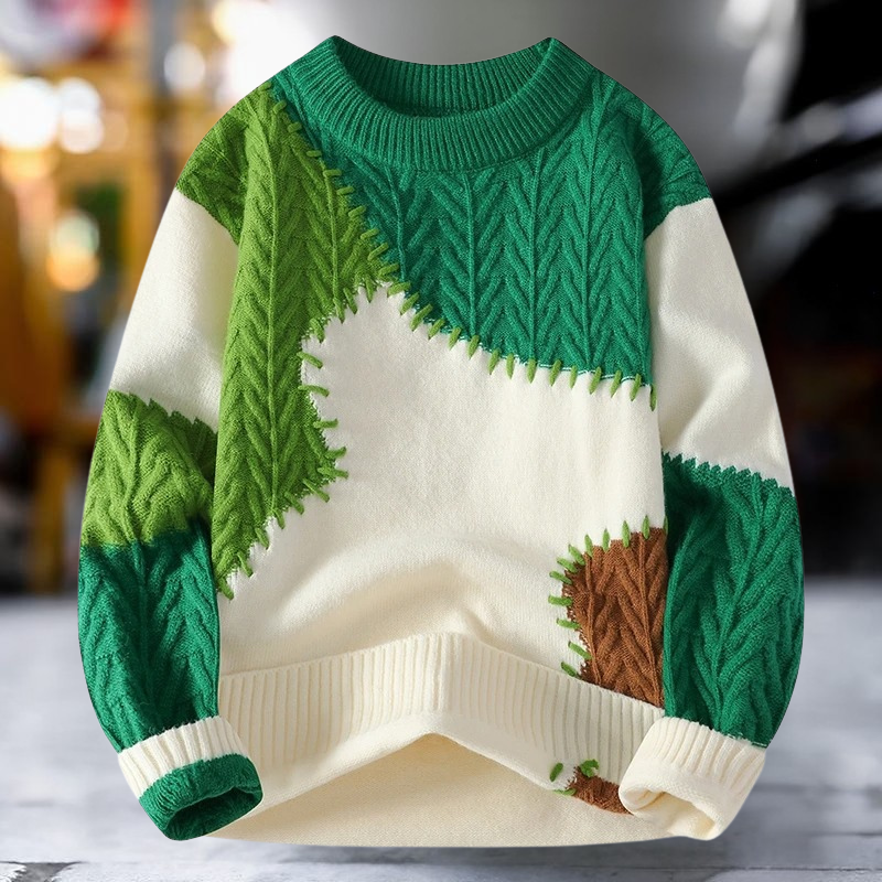 Kresten – Dicker Warmer Wollpullover