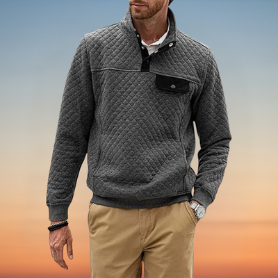 Perry – Sweatshirt Mit Stehkragen