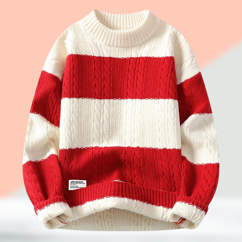 Eric – Pullover Mit Rundhalsausschnitt