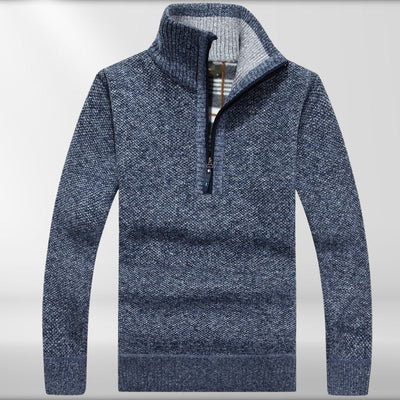 Lewis - Vlies Dicker Halb Reißverschluss Pullover