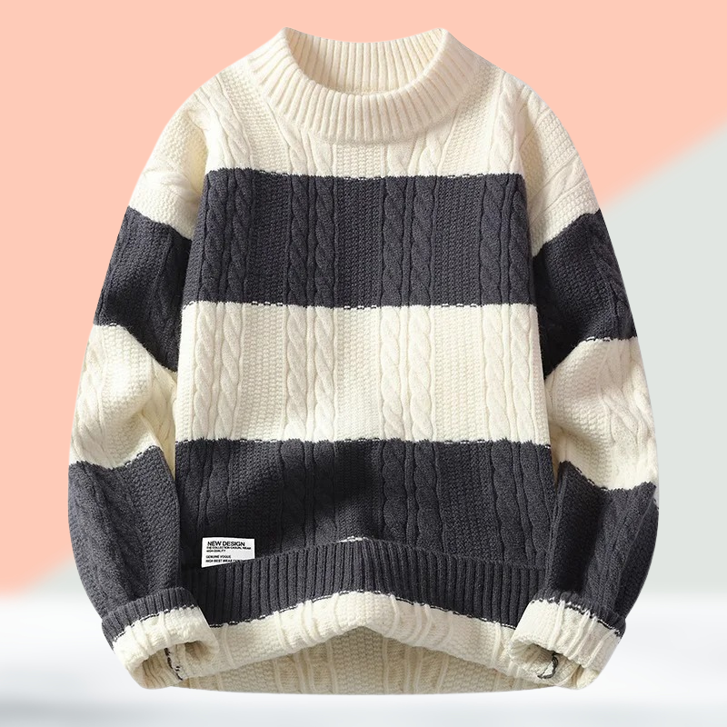 Eric – Pullover Mit Rundhalsausschnitt