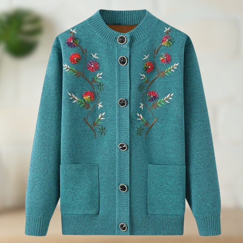 Karyn - Gestrickte Strickjacke