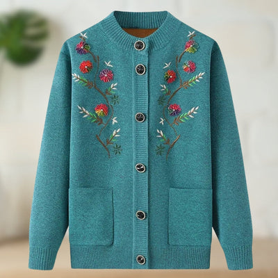 Karyn - Gestrickte Strickjacke