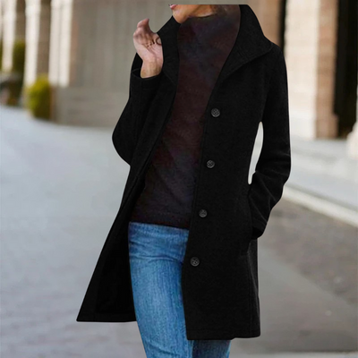 Zuleika – Warmer Winter Mittellanger Wollmantel