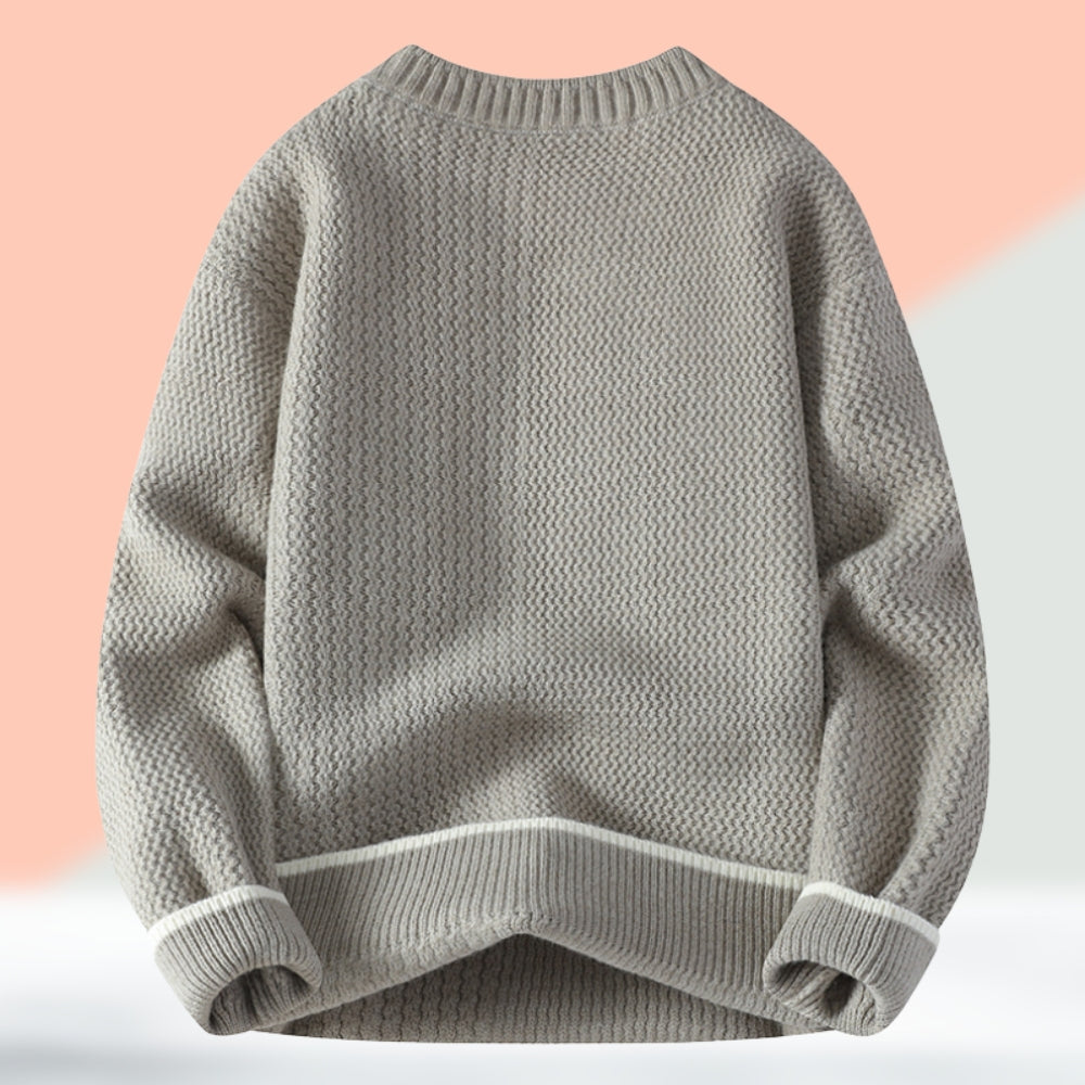 Brendon - Dickes Gestrickt Pullover