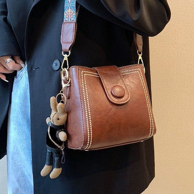 Jodi - Vintage Tasche mit Verstellbarem Schulterriemen
